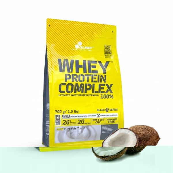 OLIMP WHEY PROTEIN COMPLEX 700g BIAŁKO ODŻYWKA BIAŁKOWA WPC IZOLAT zdjęcie 8