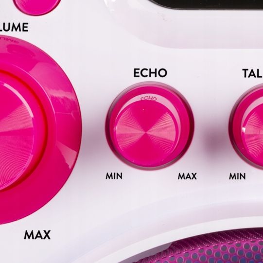 Zestaw KARAOKE głośnik bluetooth CD+G/2 mikrofony zdjęcie 12