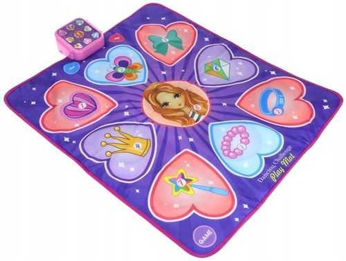 Mata do Tańczenia Muzyczna Gra Zręcznościowa Keyboard Taniec Muzyka na Arena.pl