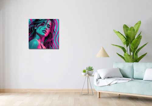 Obraz 60x60cm Neonowy Wzrok na Arena.pl