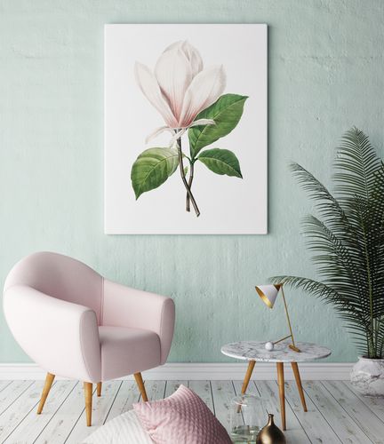 Plakat cyfrowy do wydruku vintage magnolia na Arena.pl