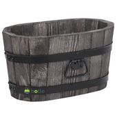 Drewniana donica kwietnik 60x35x31 cm Palisander