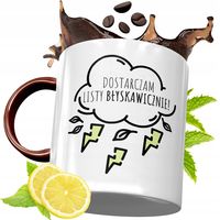 Kubek Bordowy Dla Listonosza Na Urodziny Prezent Z Nadrukiem Ze Zdjęciem