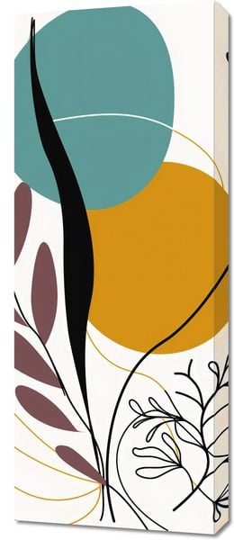 Obraz 40x100cm Akwarelowe Przebudzenie zdjęcie 1