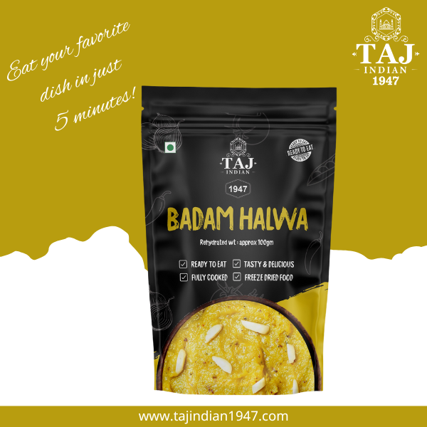 TAJ INDIAN 1947 BADAM HALWA 100G zdjęcie 2