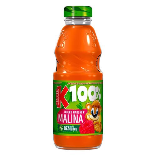 Kubuś 100% Sok jabłko marchew malina 300 ml na Arena.pl