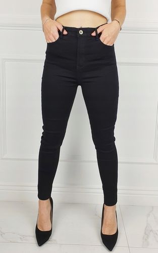 # DAMSKIE SPODNIE JEANSOWE WYSZCZUPLAJĄCE KOLORY # na Arena.pl