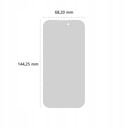 Szkło hartowane prywatyzujące 9H BananPrivacy do Apple iPhone 14 Pro na Arena.pl