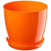 DONICZKA NA KWIATY PODSTAWKA POMARAŃCZOWA 23cm
