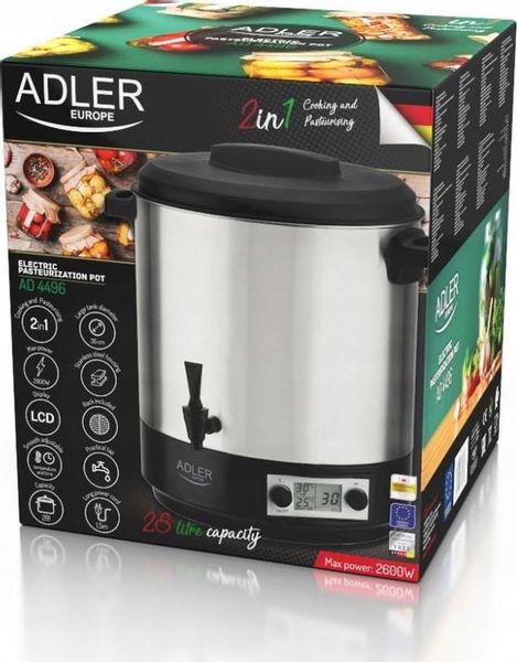 Adler Elektryczny garnek do pasteryzacji 28 L AD 4496 zdjęcie 7