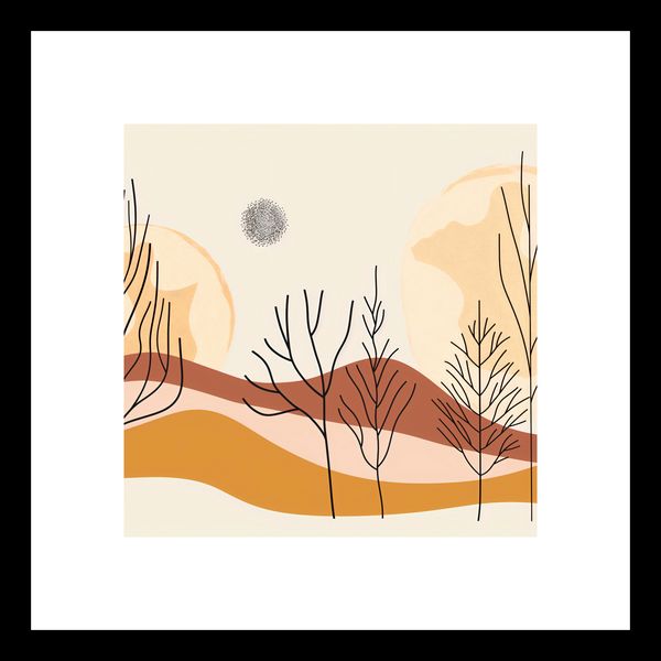 Plakat 20x20cm Wydarta Pustynia zdjęcie 3