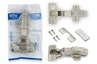 ZAWIAS MEBLOWY PROSTY GTV PRESTIGE CICHY DOMYK NAKŁADANY - 10 SZTUK