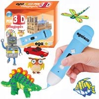 DŁUGOPIS 3D PEN DRUKARKA NISKA TEMP. BEZPIECZNY + WKŁADY FILAMENTY BOX PL