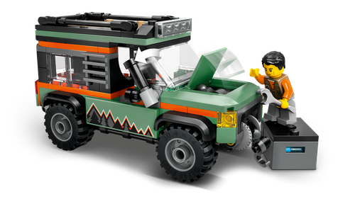 LEGO City Górska terenówka 4x4 SUV z wyciągarką 60447 na Arena.pl