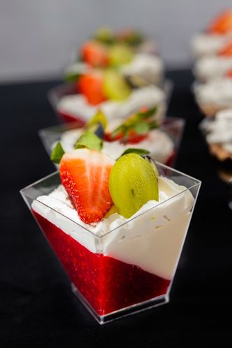 Pucharki do deserów na przekąski FINGERFOOD 200ml na Arena.pl