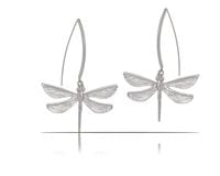 Kolczyki ważki na dużych haczykach z kolekcji Mystical Moments