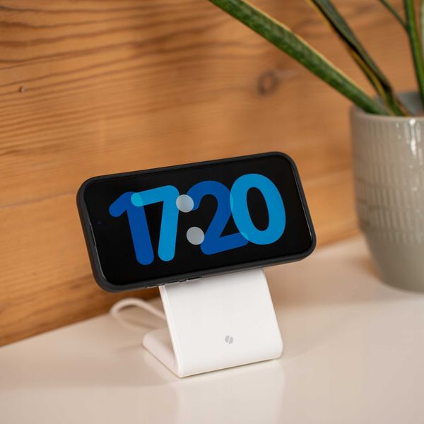 Spacecase Wireless Charger Magcharge Wm2W White zdjęcie 2