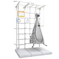 Drabinka gimnastyczna Next-5 Max 220 cm z huśtawką Zebra i materacem CE