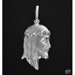 SREBRNY MEDALIK GŁOWA JEZUSA SREBRO PRÓBY 925 na Arena.pl