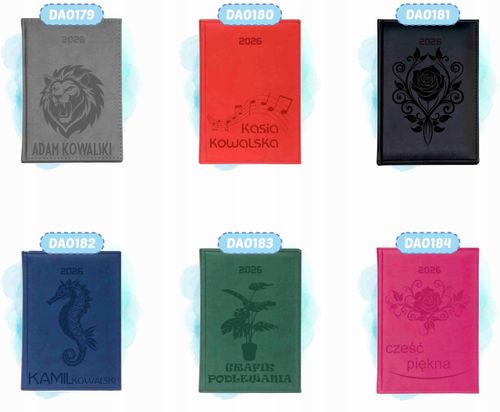 Kalendarz TYGODNIOWY TERMINARZ A6 2026 twój NAPIS DLA LEŚNICZEGO na Arena.pl