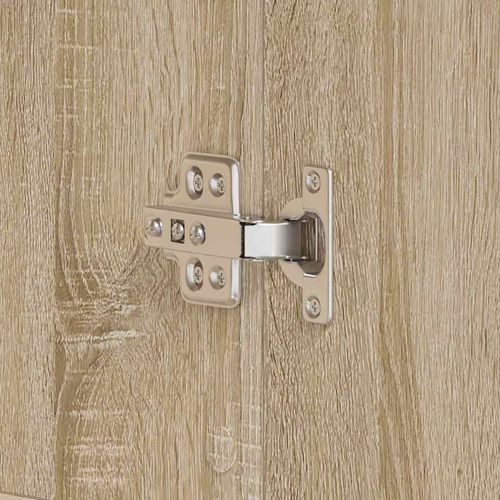 Szafka na buty Brązowy 80 x 39 x 180 cm Materiał drewnopochodny na Arena.pl