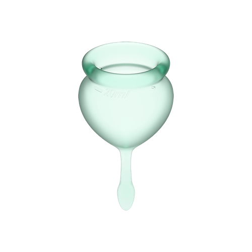 Satisfyer Feel Good Menstrual Cup Set Light Green na Arena.pl