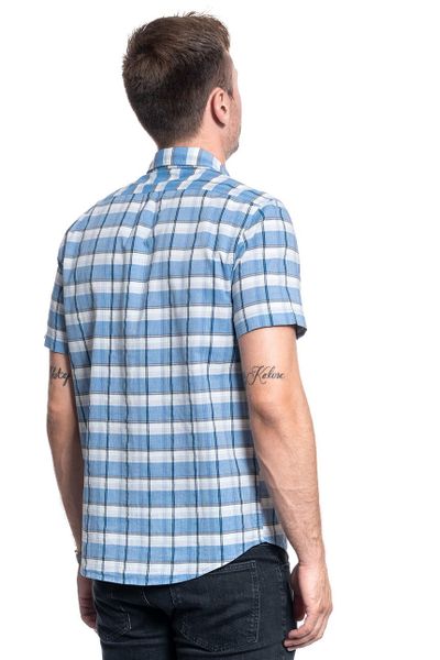 MĘSKA KOSZULA LEE LEE BUTTON DOWN SS SUMMER BLUE L886DGNJ M zdjęcie 2