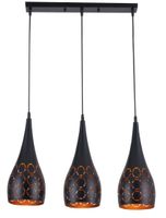 Lampa sufitowa metalowa klosz wisząca AT34-3SZ-Black