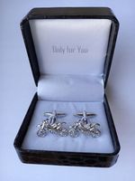 Spinki do mankiet koszuli Motor Motocykl Cross