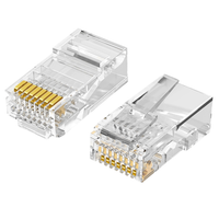 wtyczka rj45 ugreen nw110 ethernet, 8p/8c, cat.5/5e, utp (100szt)