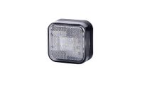 Lampa LED kwadratowa biała odblask (LD096)