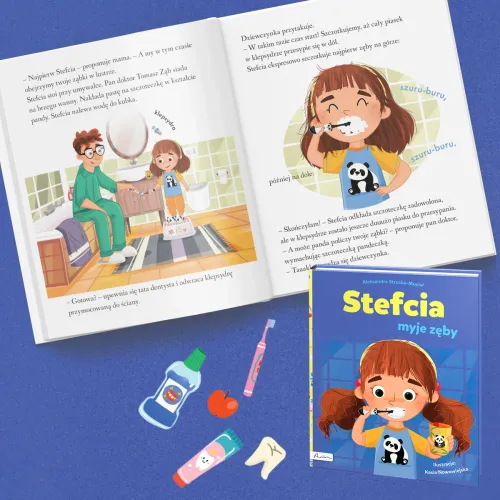Stefcia myje zęby na Arena.pl