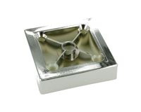 Stopka meblowa Schwinn K042 kwadratowa 2X32 Chrom