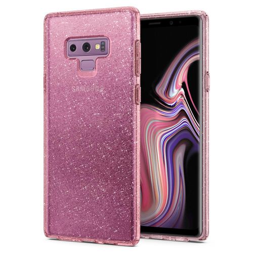 SPIGEN LIQUID CRYSTAL Galaxy Note 9 - GLITTER ROSE na Arena.pl