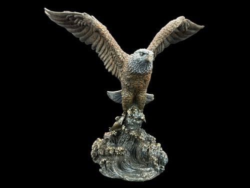 BIELIK AMERYKAŃSKI ŁAPIĄCY RYBĘ VERONESE WU75227A4 na Arena.pl