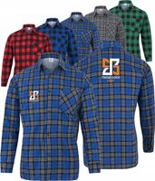 KOSZULA FLANELOWA z TWOIM HAFTEM LOGO GRAFIKA NAPIS firmowa reklamowa 20szt