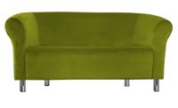 Sofa Milo BL75 zielona oliwka nogi chrom