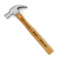 PREZENT DLA TATY OJCA na DZIEŃ OJCA MŁOTEK Z GRAWEREM