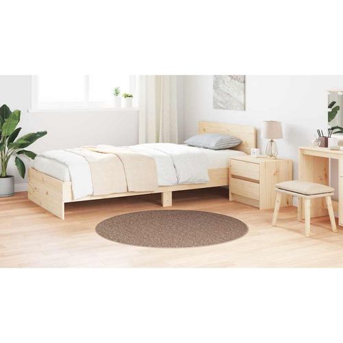 Dywan Brązowy 120 x 120 cm polipropylen na Arena.pl