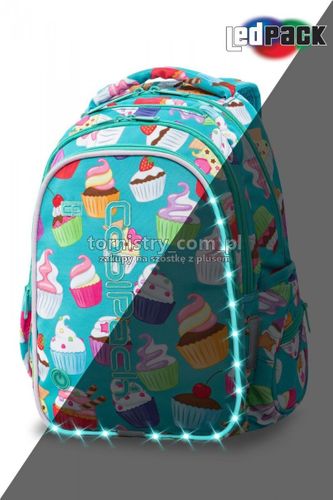 Plecak CoolPack LED JOY M muffinki CUPCAKES (94542) na Arena.pl