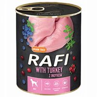 Karma mokra dla psa Dolina Noteci RAFI PREMIUM MIX smaków 24x800g