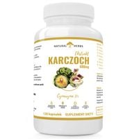 Natural Herbs Karczoch 600mg karczoch kapsułki 120 szt - ZDROWA WĄTROBA