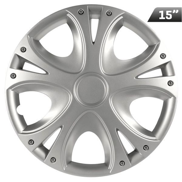 Kołpaki Dynamic silver 15", 4 szt. zdjęcie 1