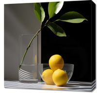 Obraz 60x60cm Cytrusowa Aranżacja