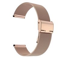 Pasek do Forever ForeVive SB-320 metalowy bransoleta różowe złoto 20mm