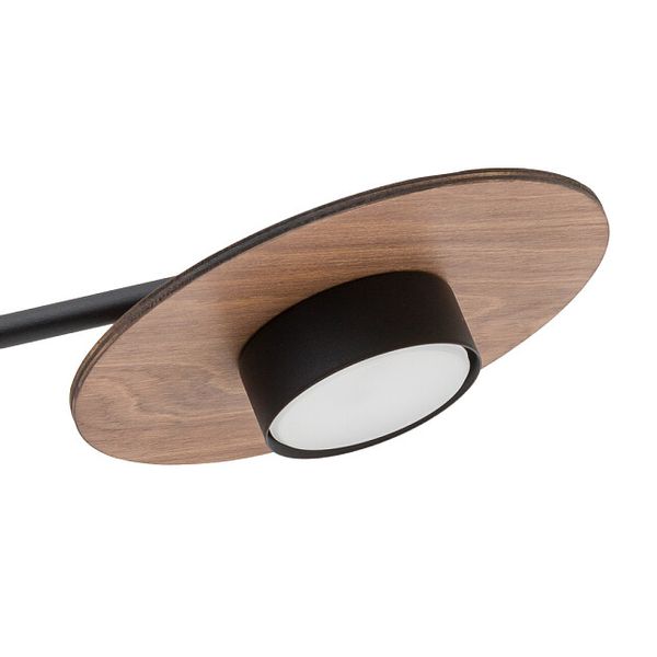 Nowoczesna lampa ścienna Disk 7645 metalowy kinkiet do salonu zdjęcie 2