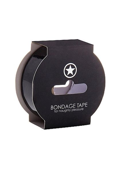 Non Sticky Bondage Tape - 17,5 Meter - Black zdjęcie 1