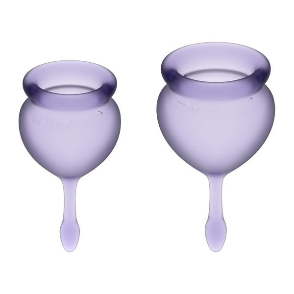 Feel Good Menstrual Cup Set Lila zdjęcie 2