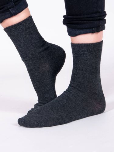 Skarpety chłopięce bawełniane gładkie 6PAK 35-38 YOCLUB na Arena.pl