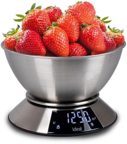 Waga kuchenna IDEAL elektroniczna z MISKĄ PRECYZYJNA DOTYKOWY PANEL na Arena.pl